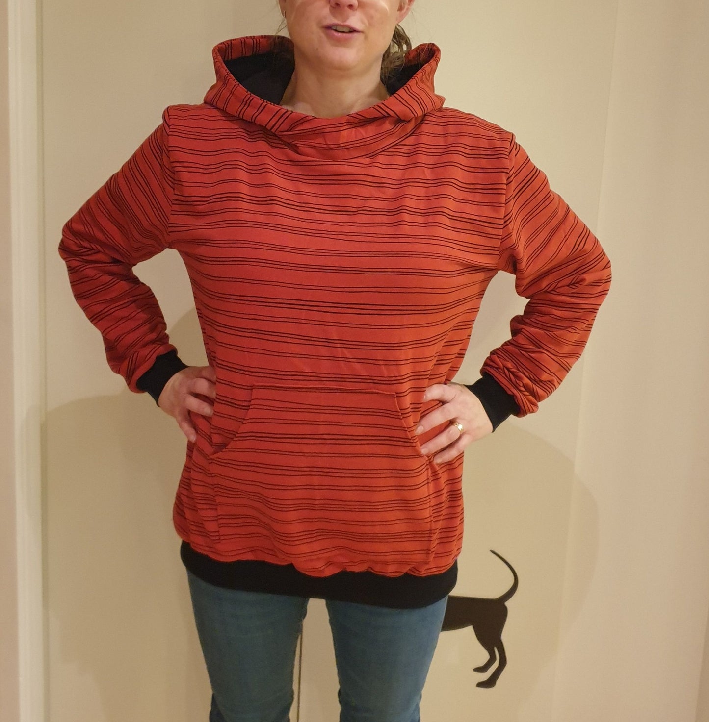 Everyday Unisex Hoodie Strl 2XS-4XL Pappersmönster