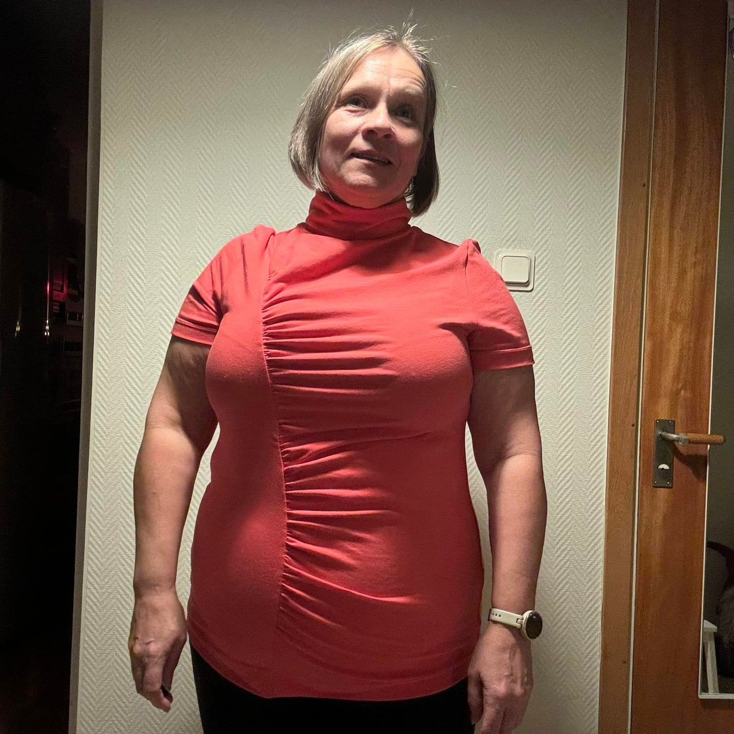 Wrinkle Top Strl 34-56 Pappersmönster