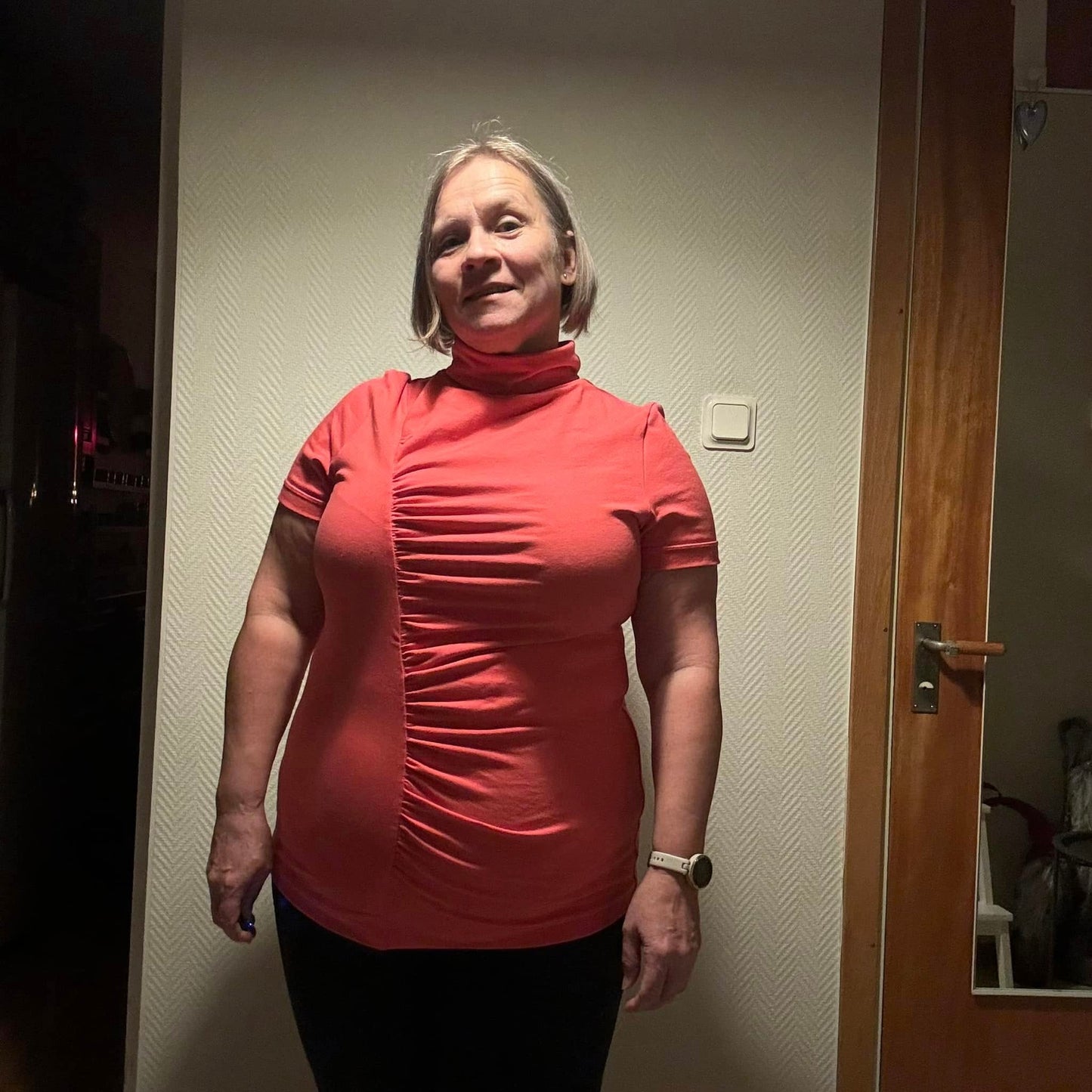 Wrinkle Top Strl 34-56 Pappersmönster