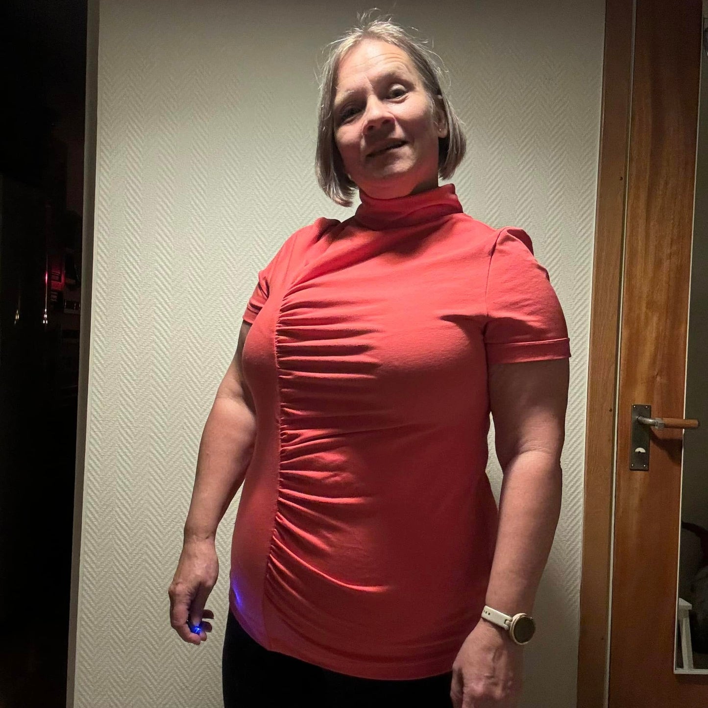 Wrinkle Top Strl 34-56 Pappersmönster