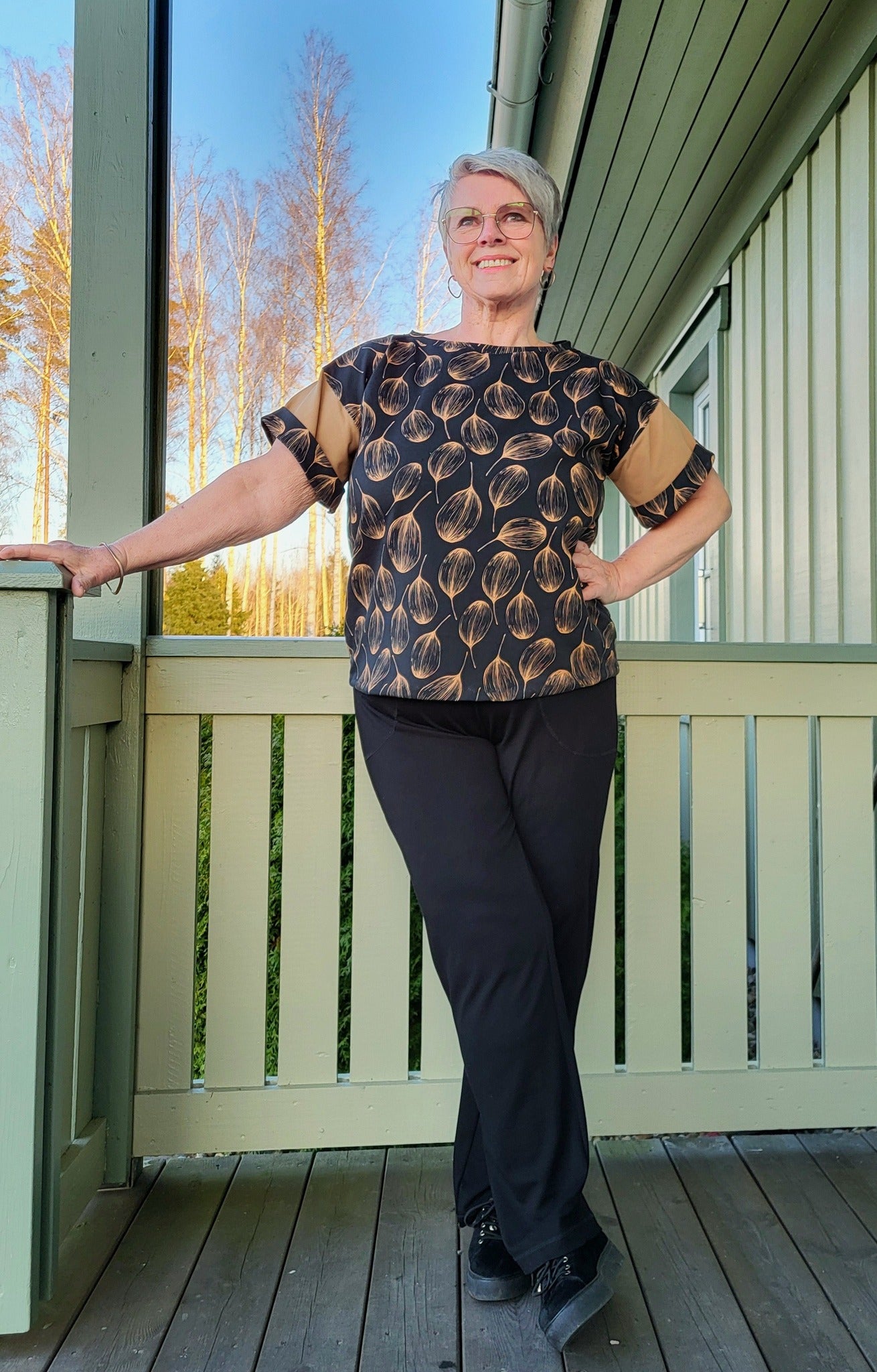 Boxy Babe Strl 34-56 Pappersmönster FÖRHANDSBOKNING