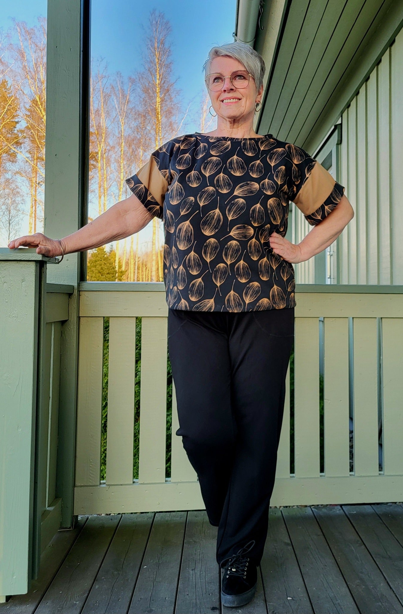 Boxy Babe Strl 34-56 Pappersmönster FÖRHANDSBOKNING