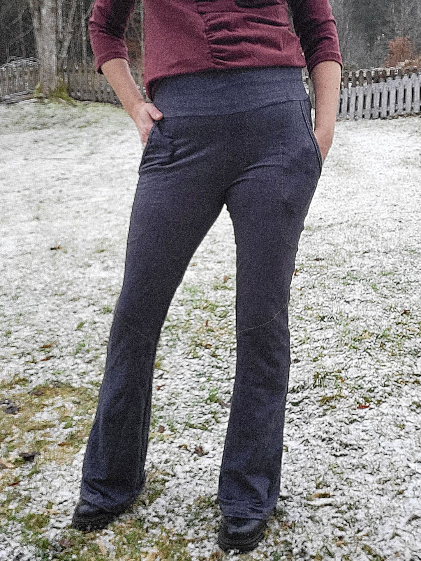 A Pair with Flare Strl 34-56 Pappersmönster