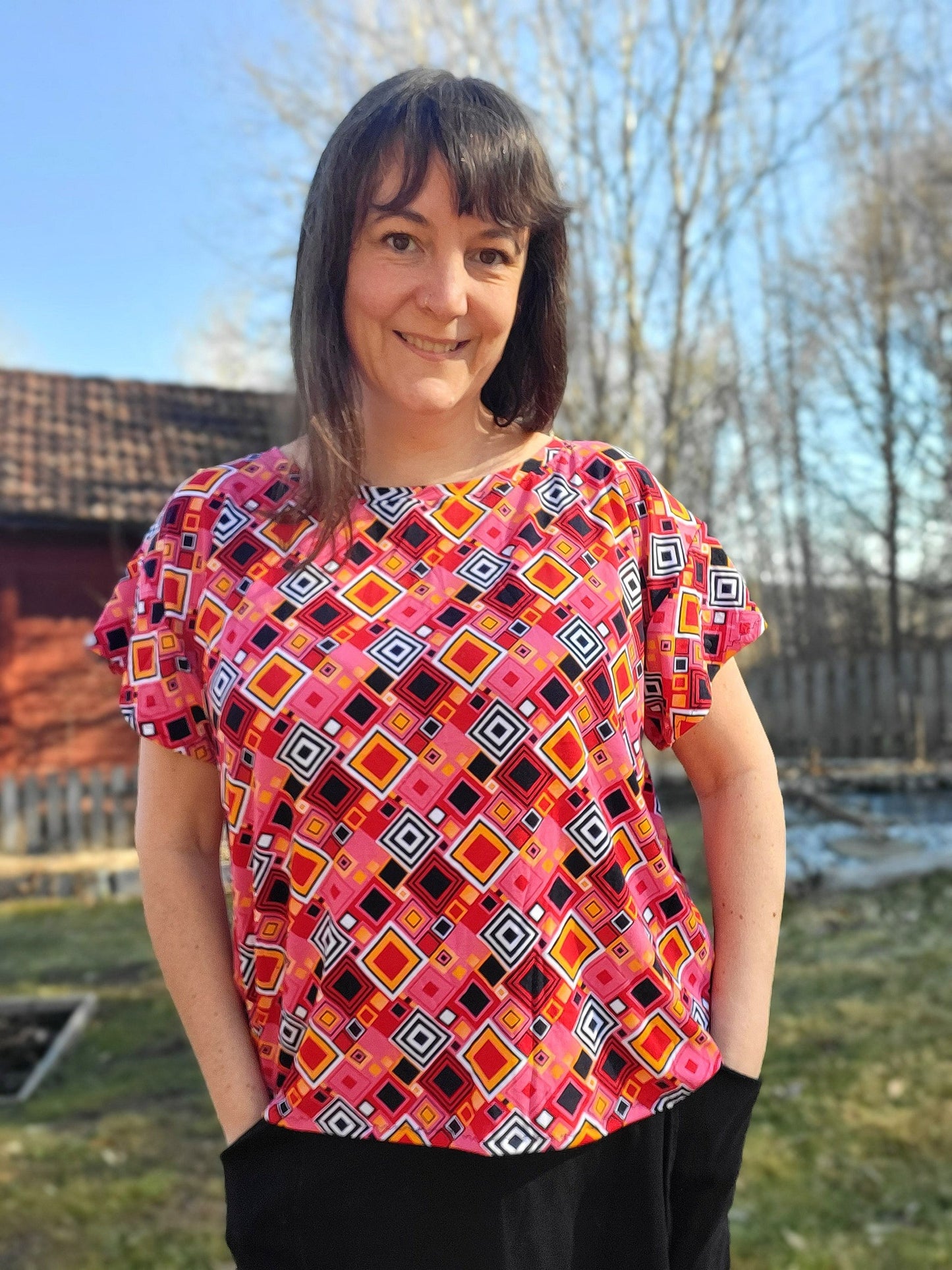 Boxy Babe Strl 34-56 Pappersmönster FÖRHANDSBOKNING