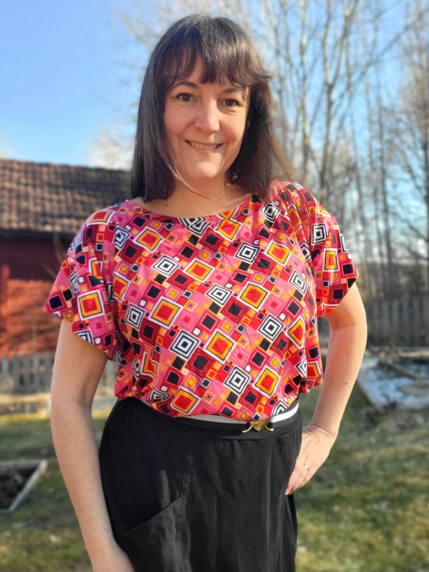 Boxy Babe Strl 34-56 Pappersmönster FÖRHANDSBOKNING