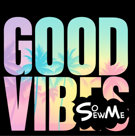 DTF-Tryck mindre, Good Vibes