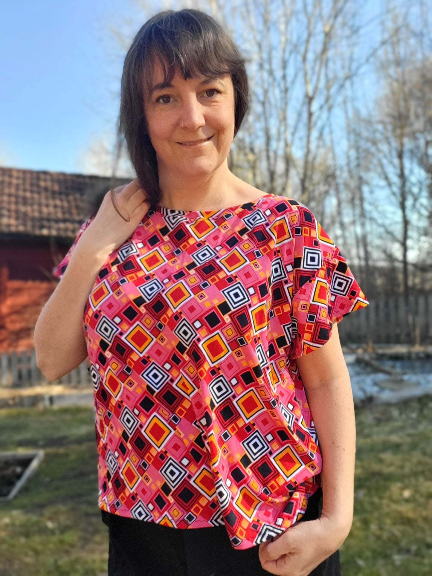 Boxy Babe Strl 34-56 Pappersmönster FÖRHANDSBOKNING