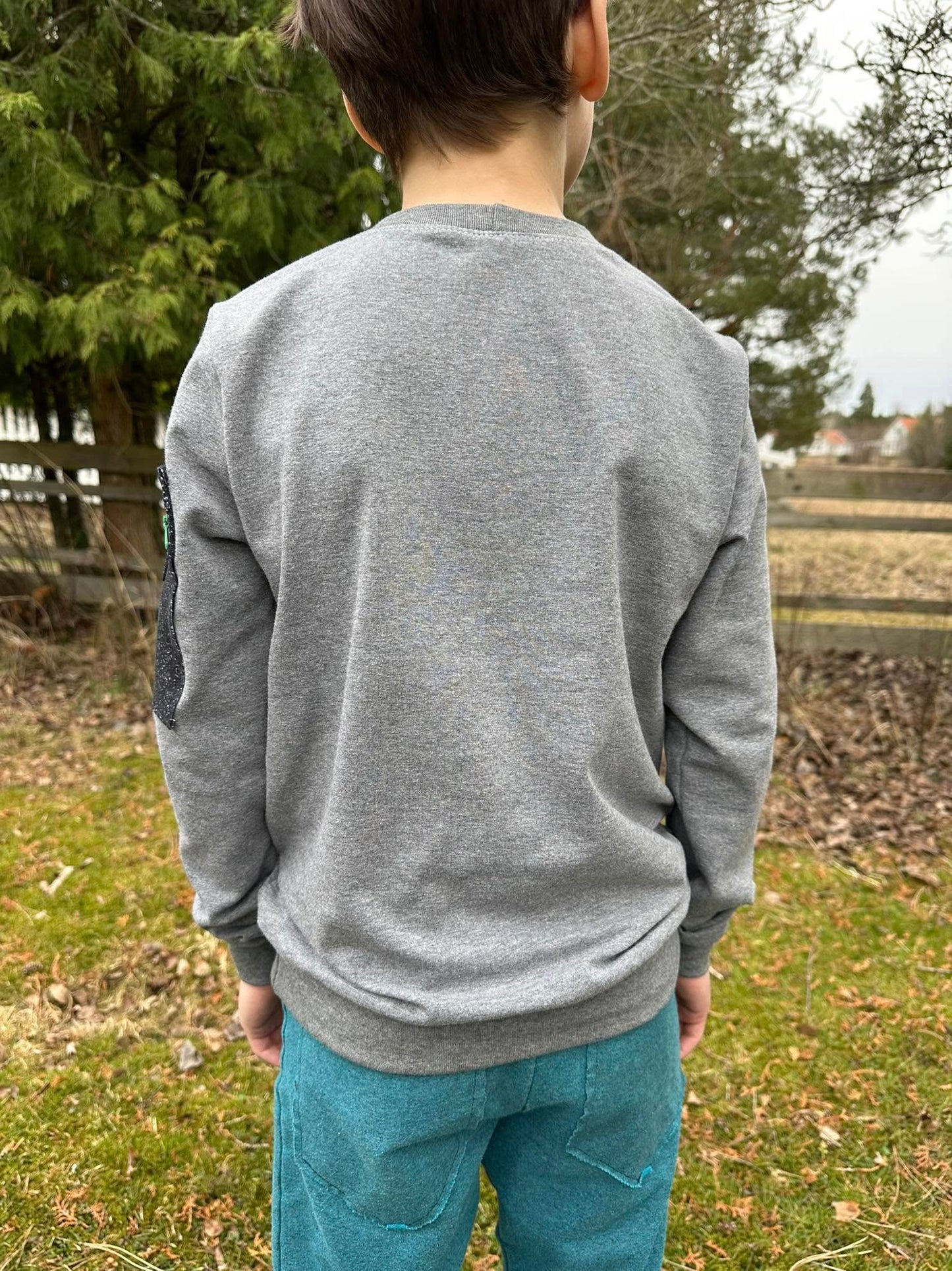 Everyday Hoodie Youth Strl 80-170 PDF-mönster