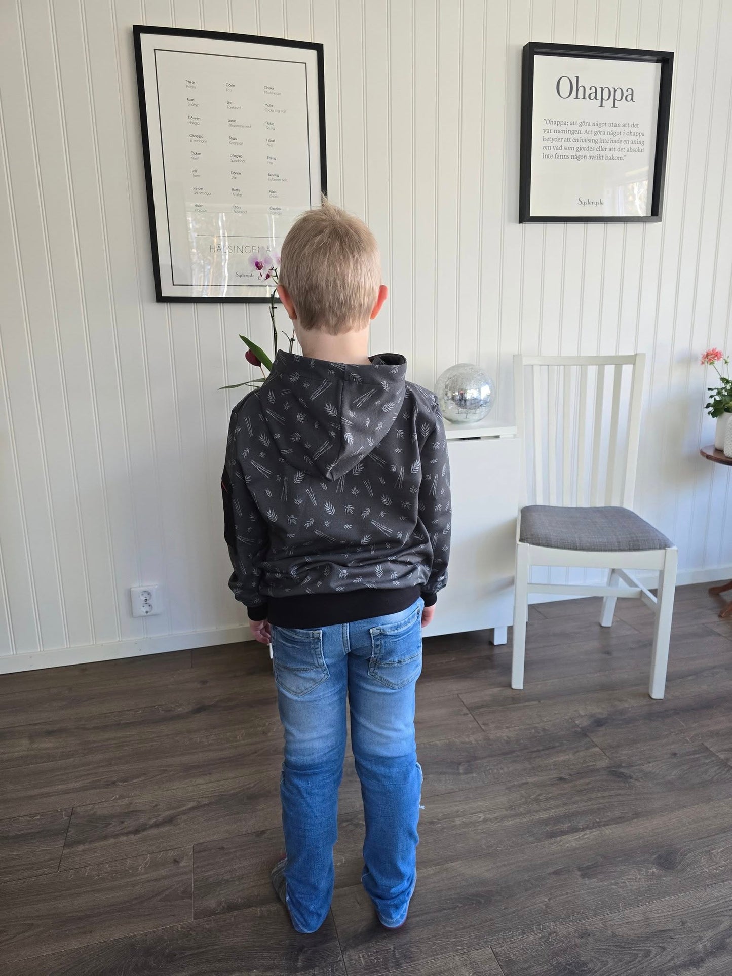 Everyday Hoodie Youth Strl 80-170 PDF-mönster