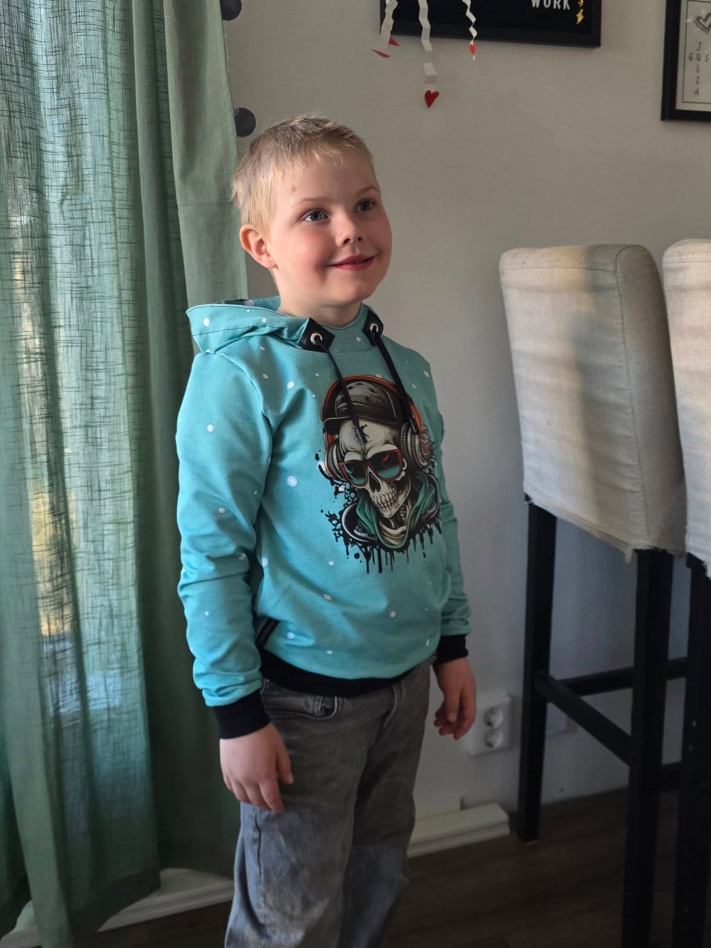 Everyday Hoodie Youth Strl 80-170 PDF-mönster