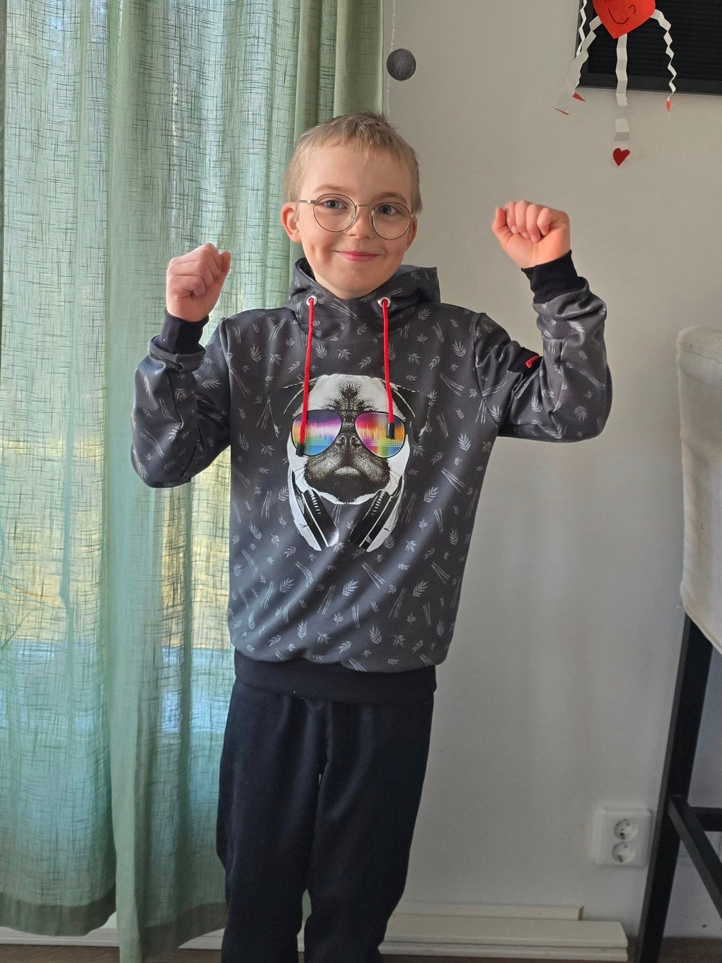 Everyday Hoodie Youth Strl 80-170 PDF-mönster