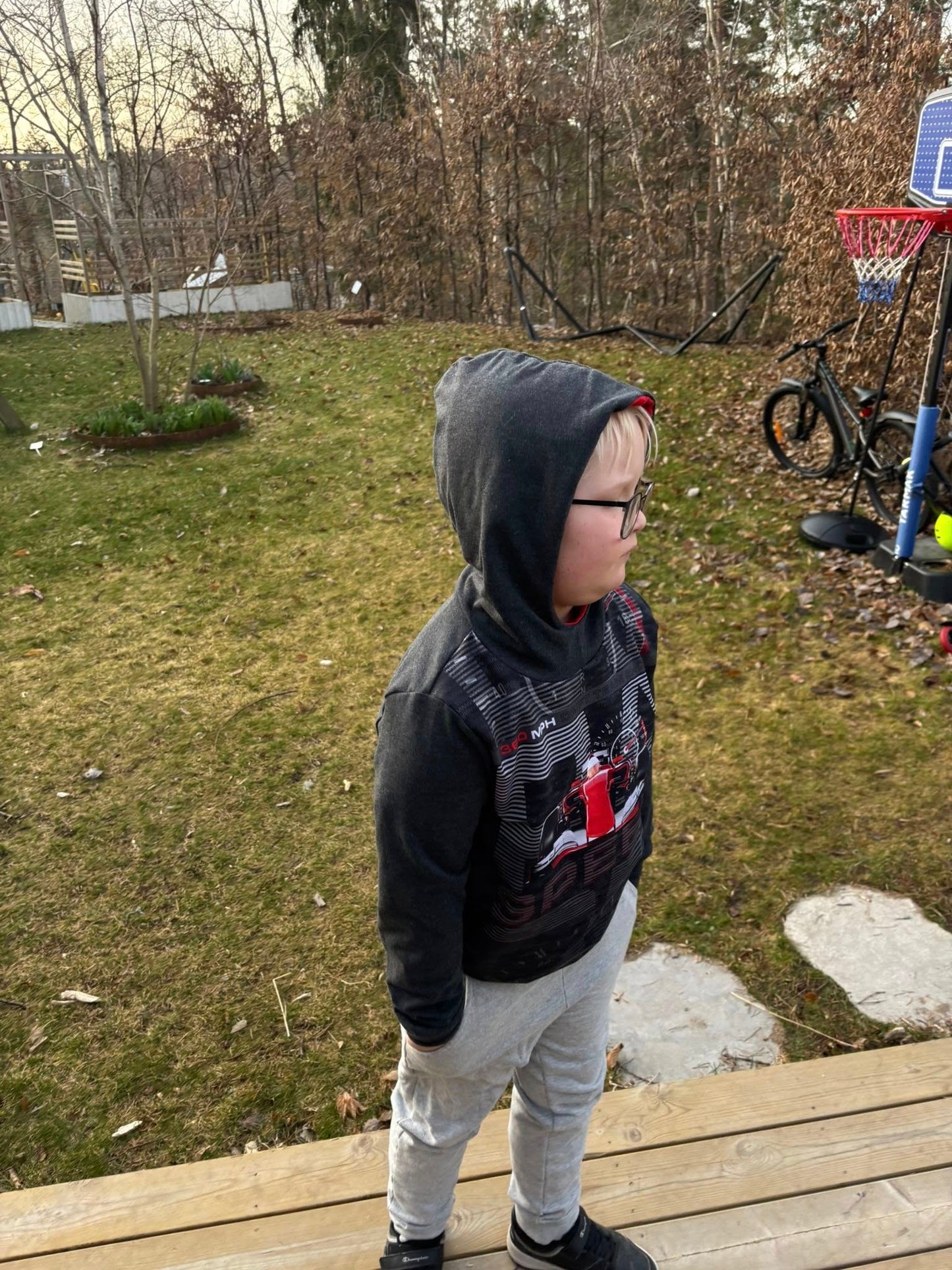 Everyday Hoodie Youth Strl 80-170 PDF-mönster