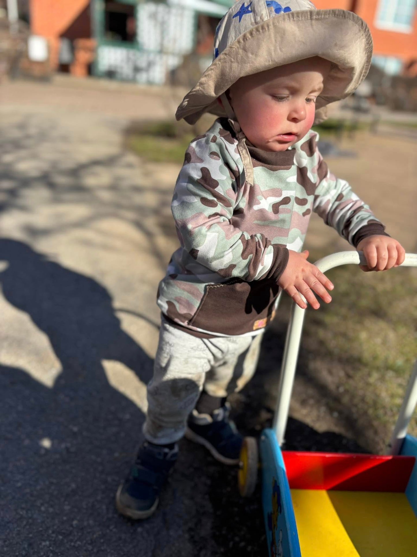 Everyday Hoodie Youth Strl 80-170 PDF-mönster