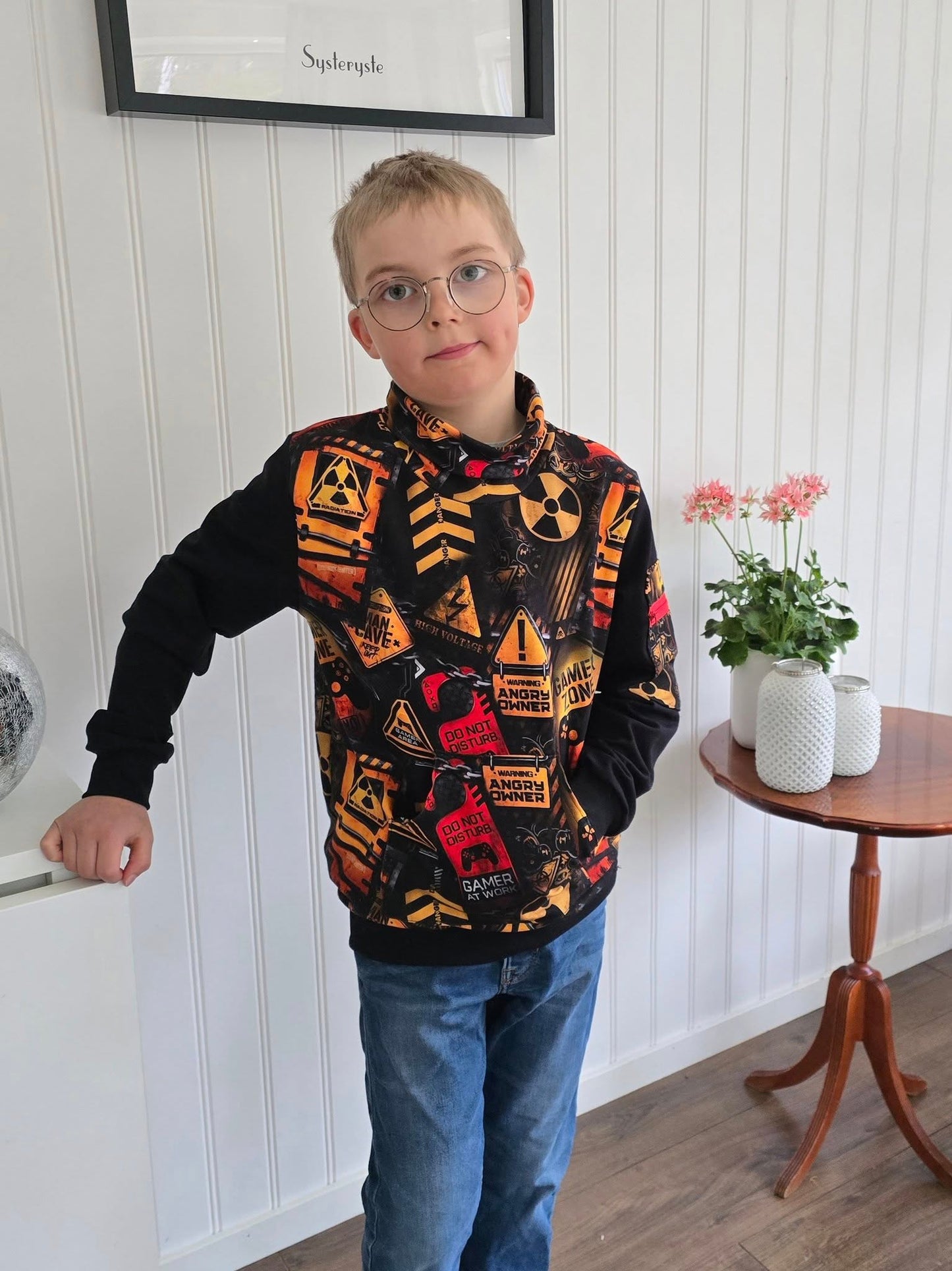 Everyday Hoodie Youth Strl 80-170 PDF-mönster