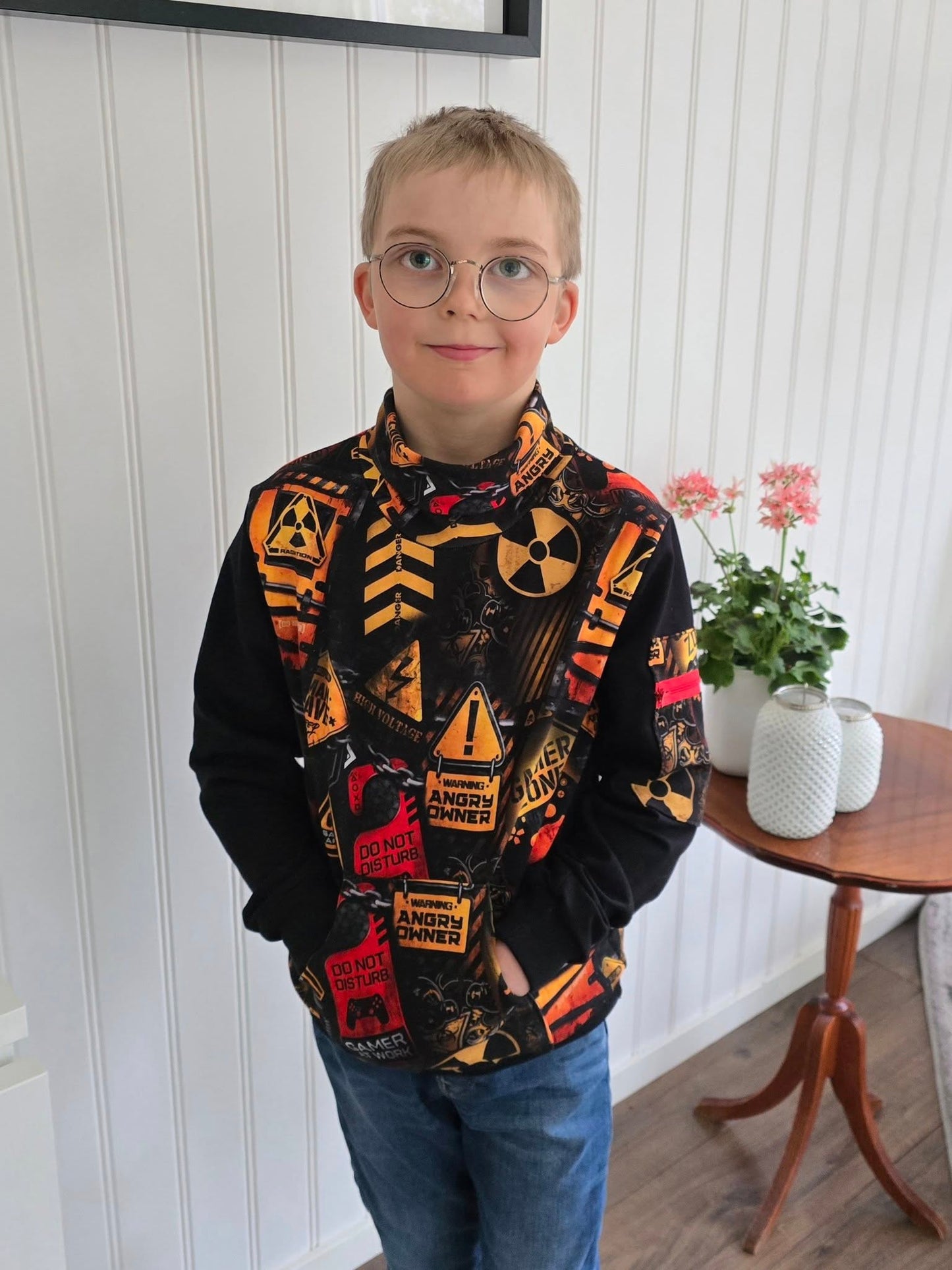Everyday Hoodie Youth Strl 80-170 PDF-mönster