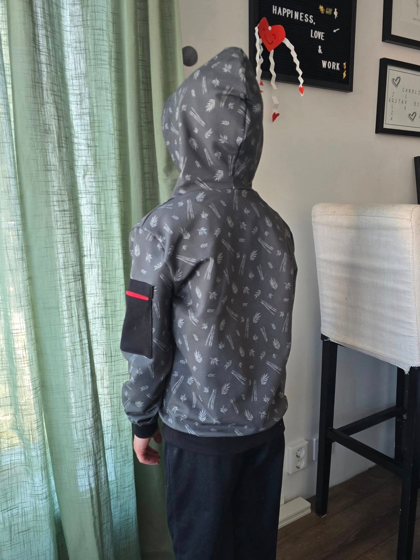 Everyday Hoodie Youth Strl 80-170 PDF-mönster