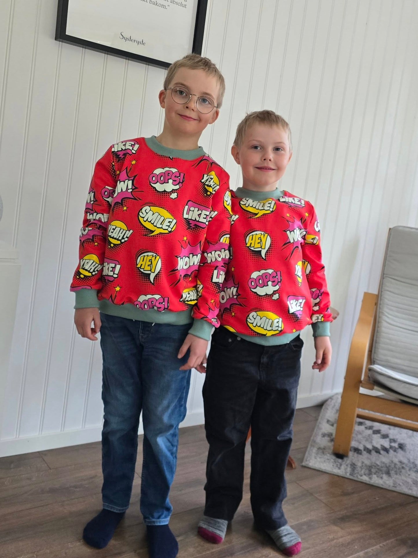 Everyday Hoodie Youth Strl 80-170 PDF-mönster