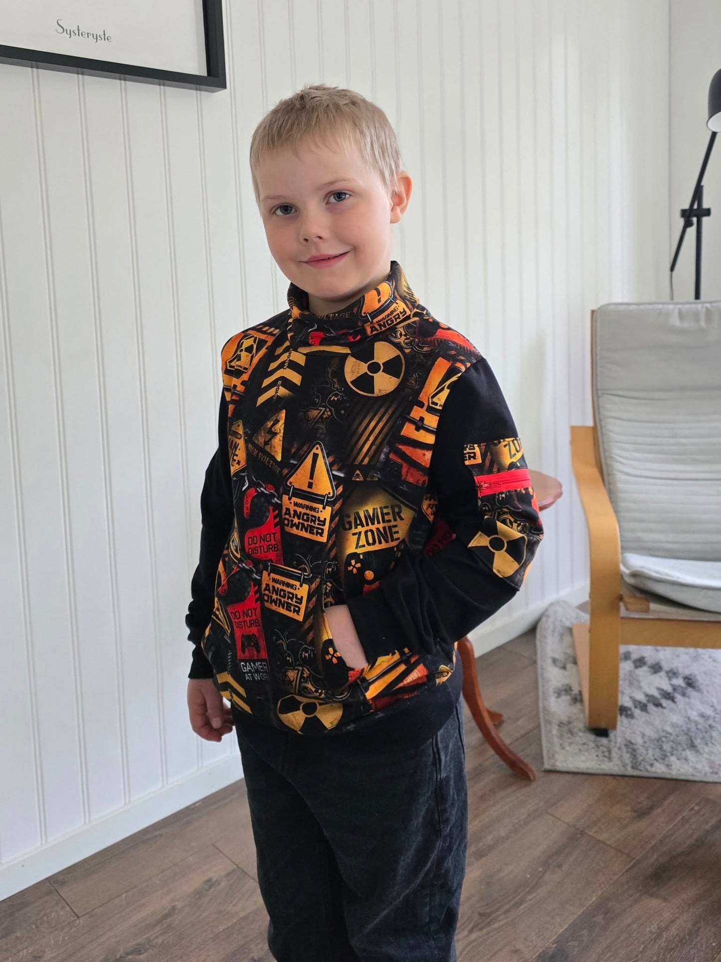 Everyday Hoodie Youth Strl 80-170 PDF-mönster