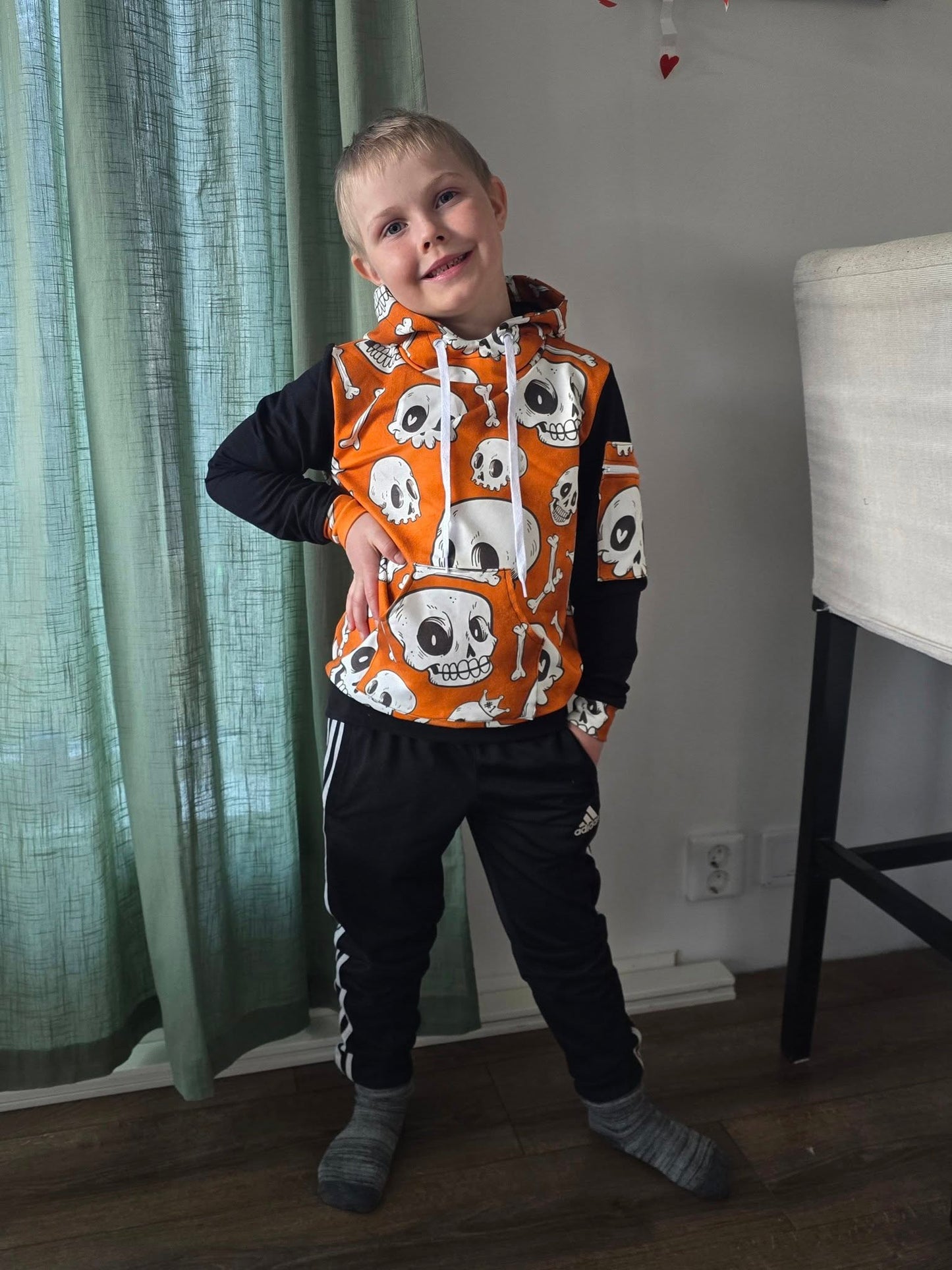 Everyday Hoodie Youth Strl 80-170 PDF-mönster