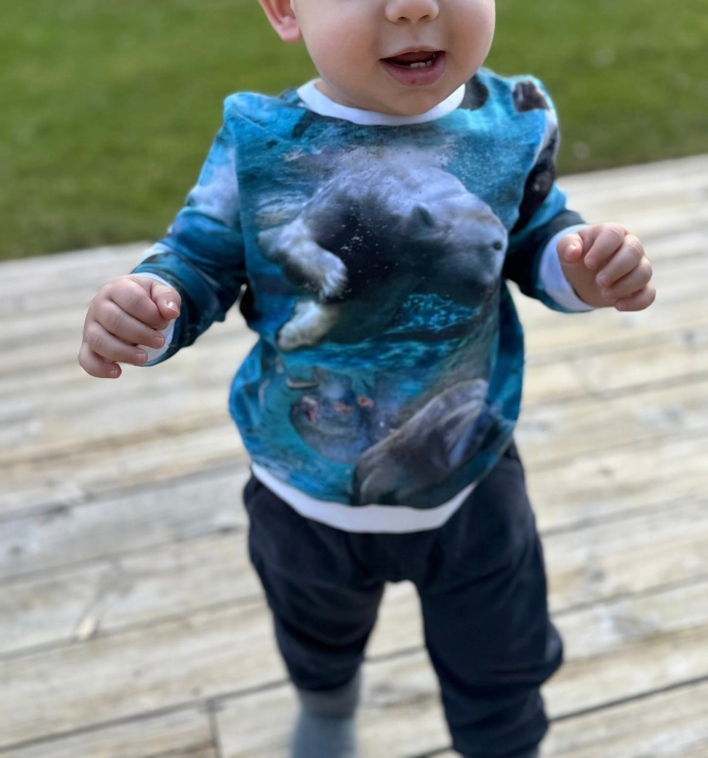 Everyday Hoodie Youth Strl 80-170 PDF-mönster
