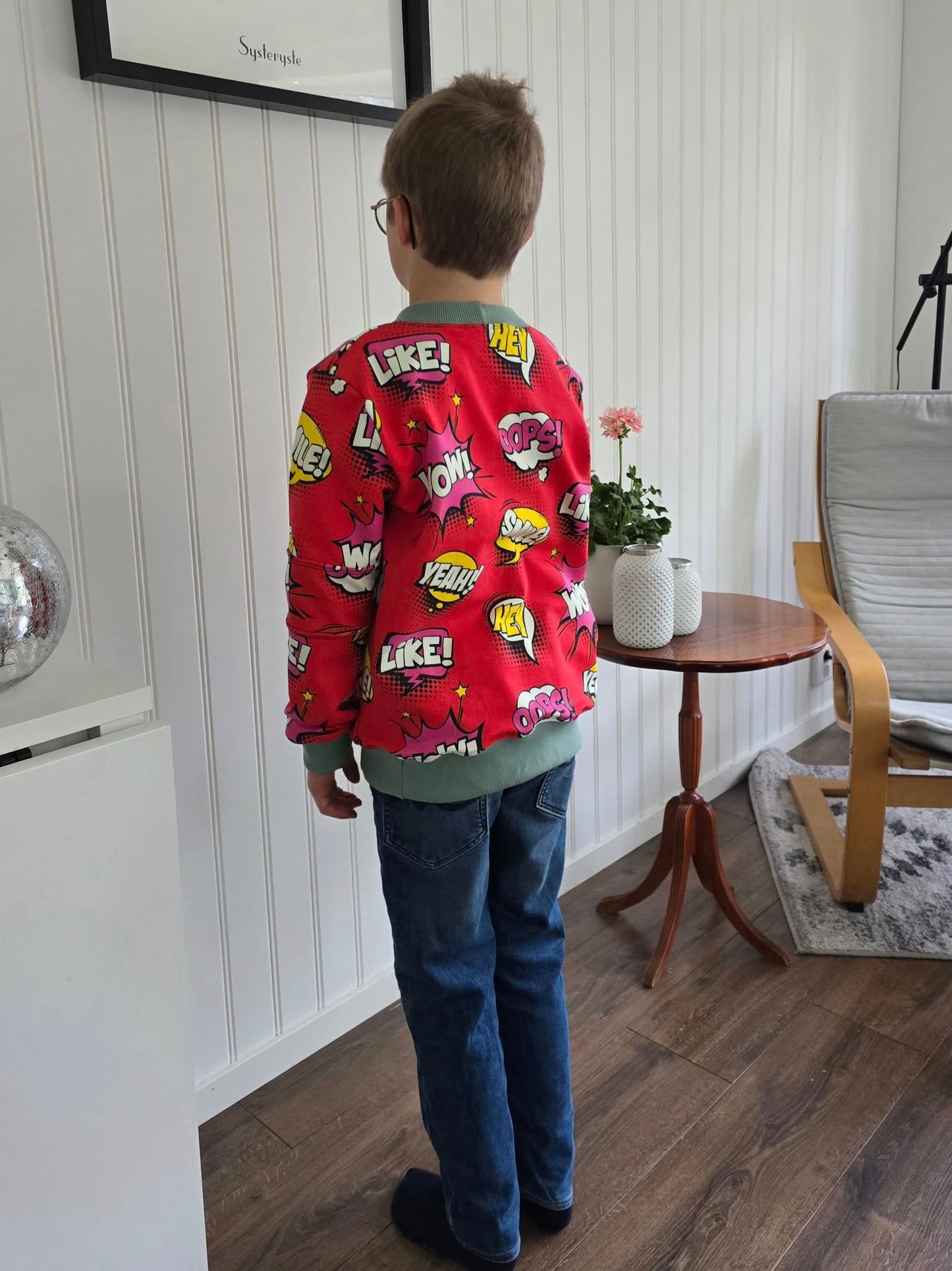 Everyday Hoodie Youth Strl 80-170 PDF-mönster