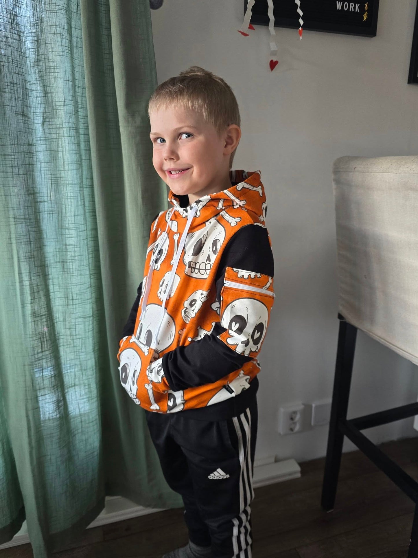 Everyday Hoodie Youth Strl 80-170 PDF-mönster