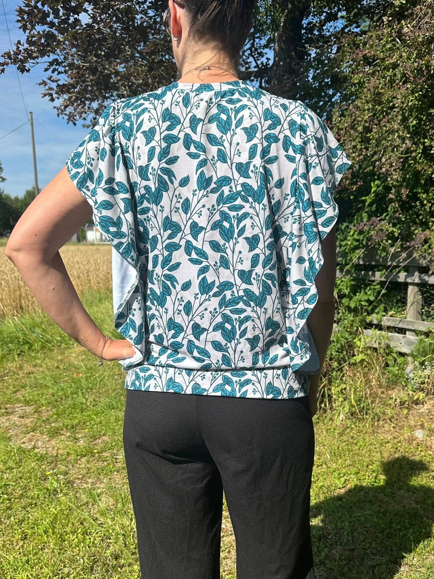 Frillie Top Adult Strl 34-56 Pappersmönster FÖRHANDSBOKNING