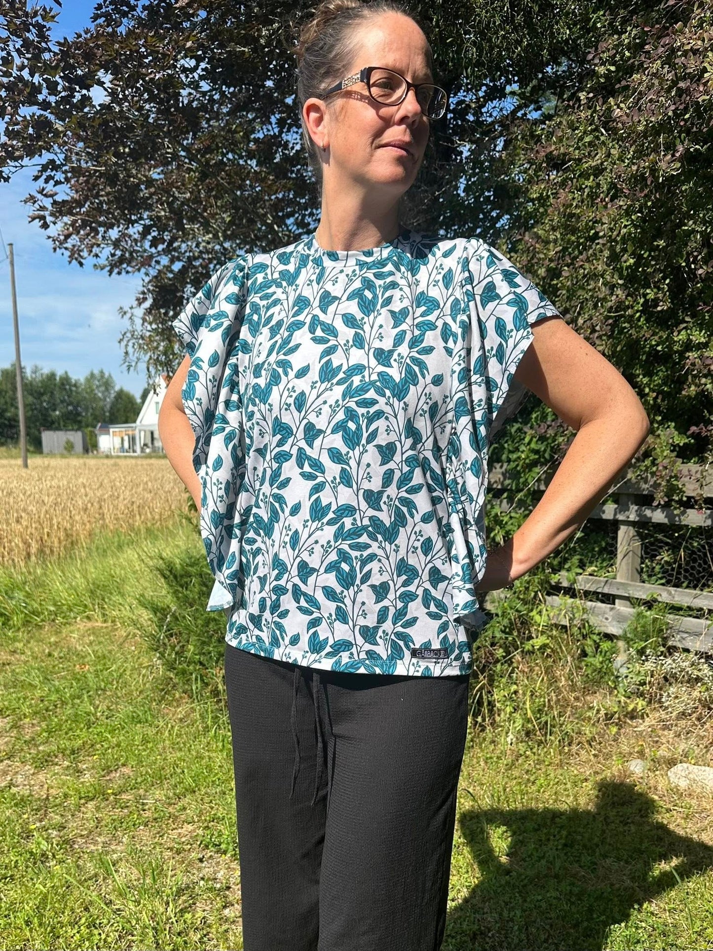Frillie Top Adult Strl 34-56 Pappersmönster FÖRHANDSBOKNING