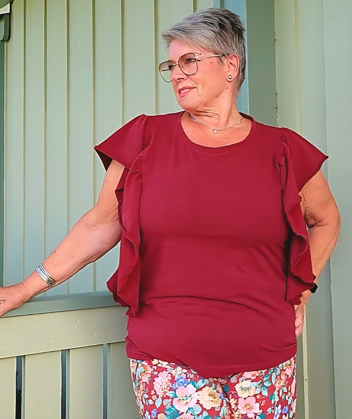 Frillie Top Adult Strl 34-56 Pappersmönster FÖRHANDSBOKNING