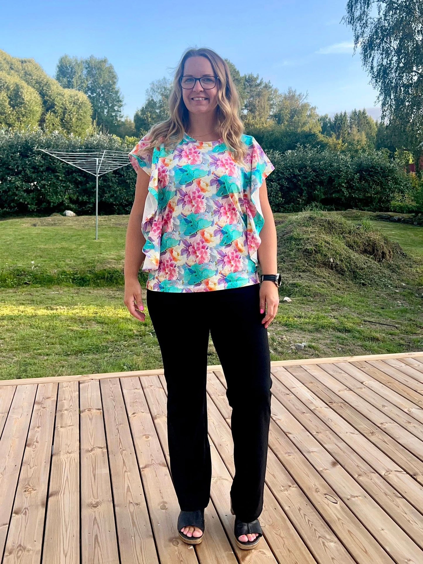 Frillie Top Adult Strl 34-56 Pappersmönster FÖRHANDSBOKNING