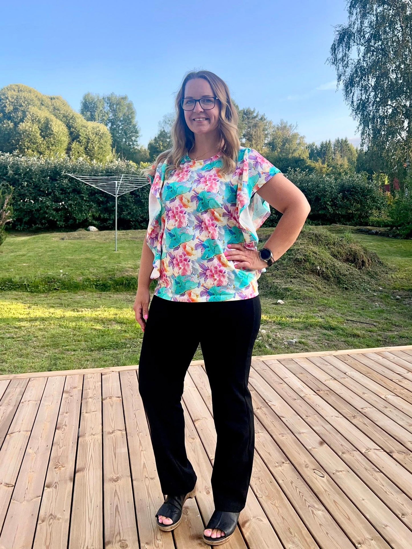 Frillie Top Adult Strl 34-56 Pappersmönster FÖRHANDSBOKNING