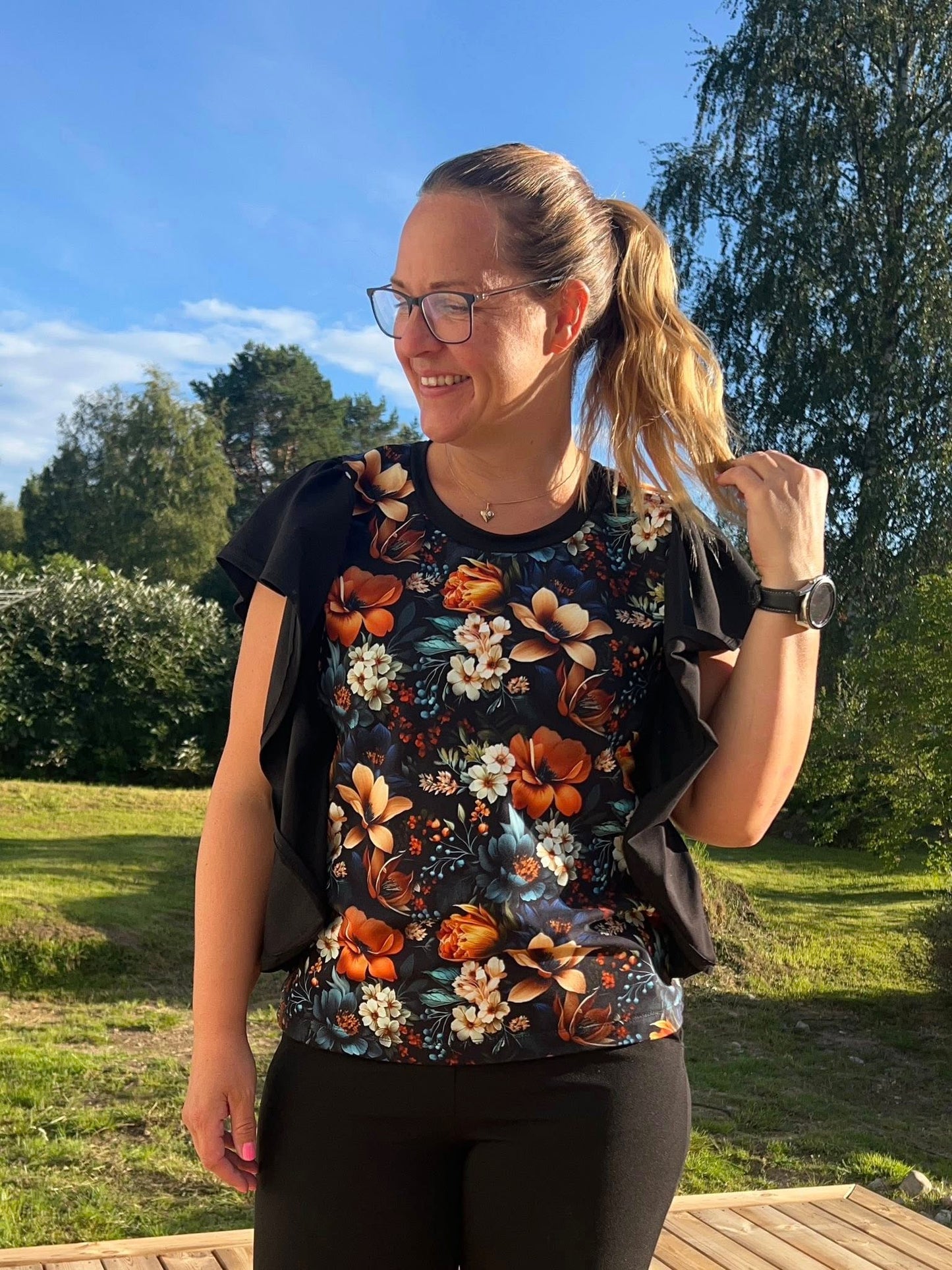 Frillie Top Adult Strl 34-56 Pappersmönster FÖRHANDSBOKNING