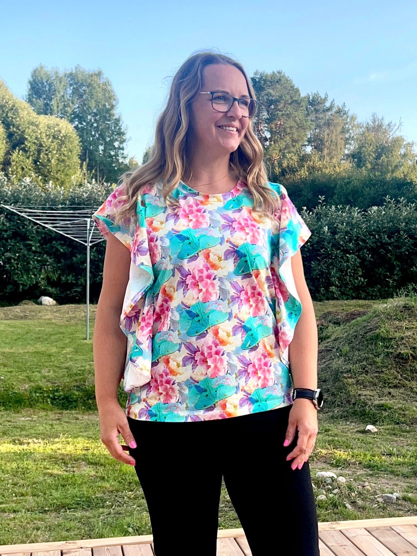 Frillie Top Adult Strl 34-56 Pappersmönster FÖRHANDSBOKNING