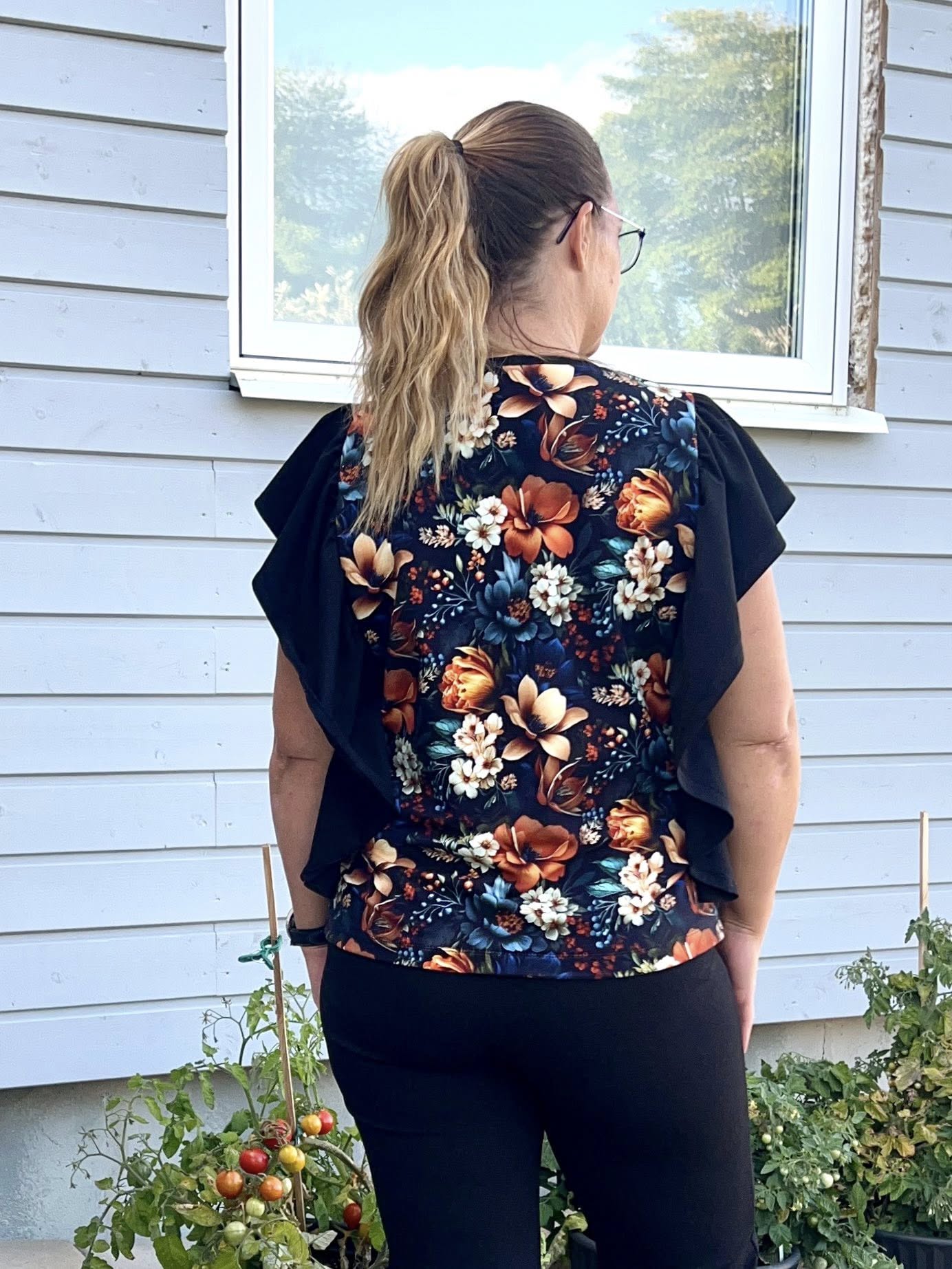 Frillie Top Adult Strl 34-56 Pappersmönster FÖRHANDSBOKNING