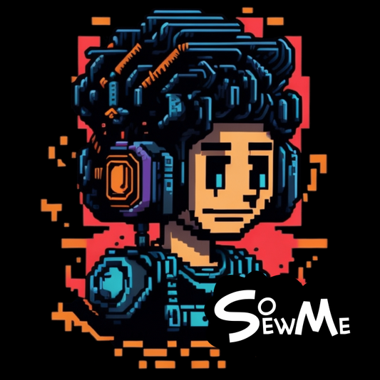 DTF-Tryck Stort, Retro Gamer