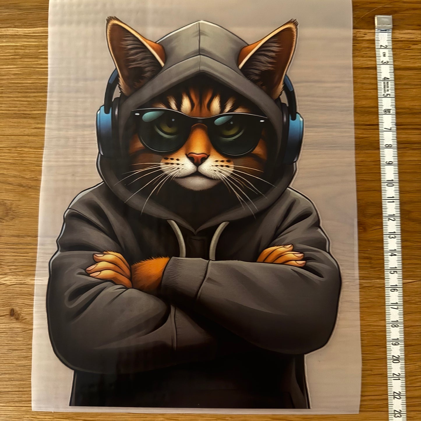 DTF-Tryck mellan, Cool Cat Grey