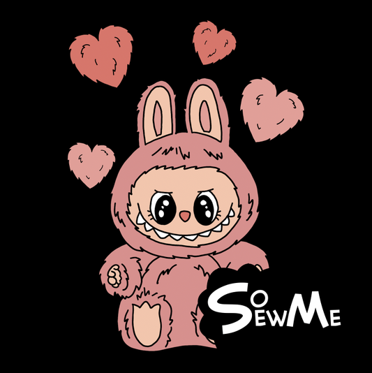 DTF-Tryck mellan, Monsters Pink