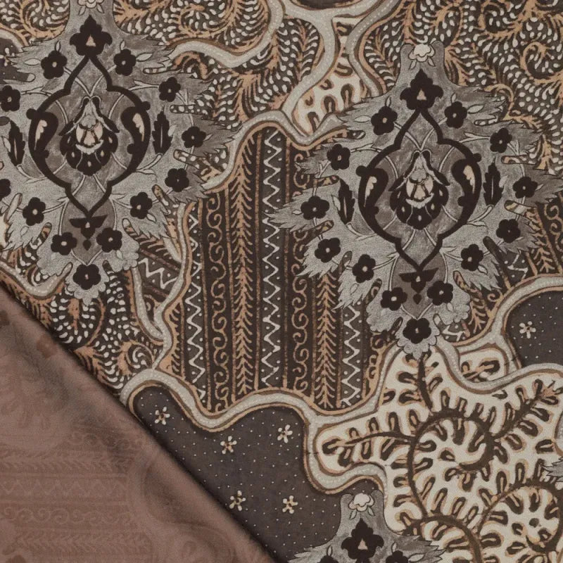 Vävd viscose patchwork