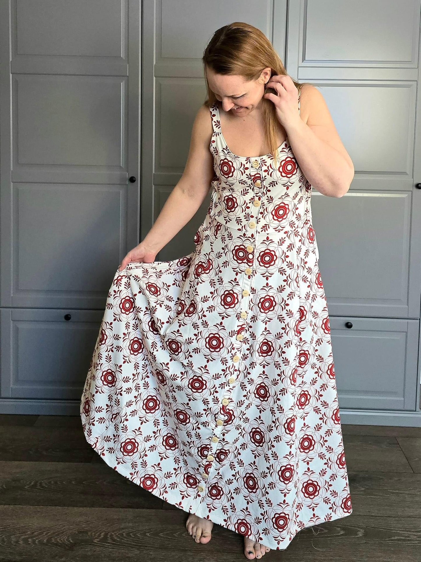 Ranch Dress Strl 34-56 Pappersmönster
