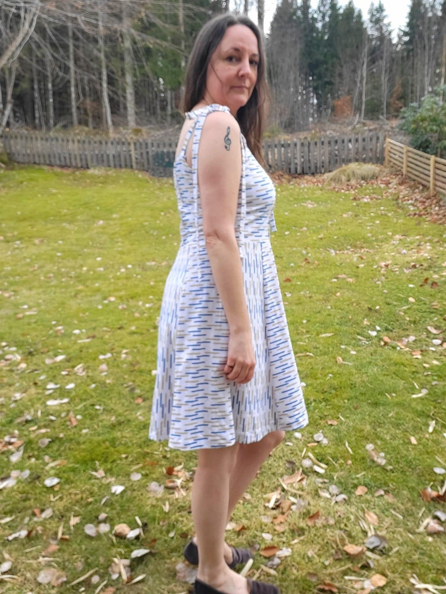 Ranch Dress Strl 34-56 Pappersmönster