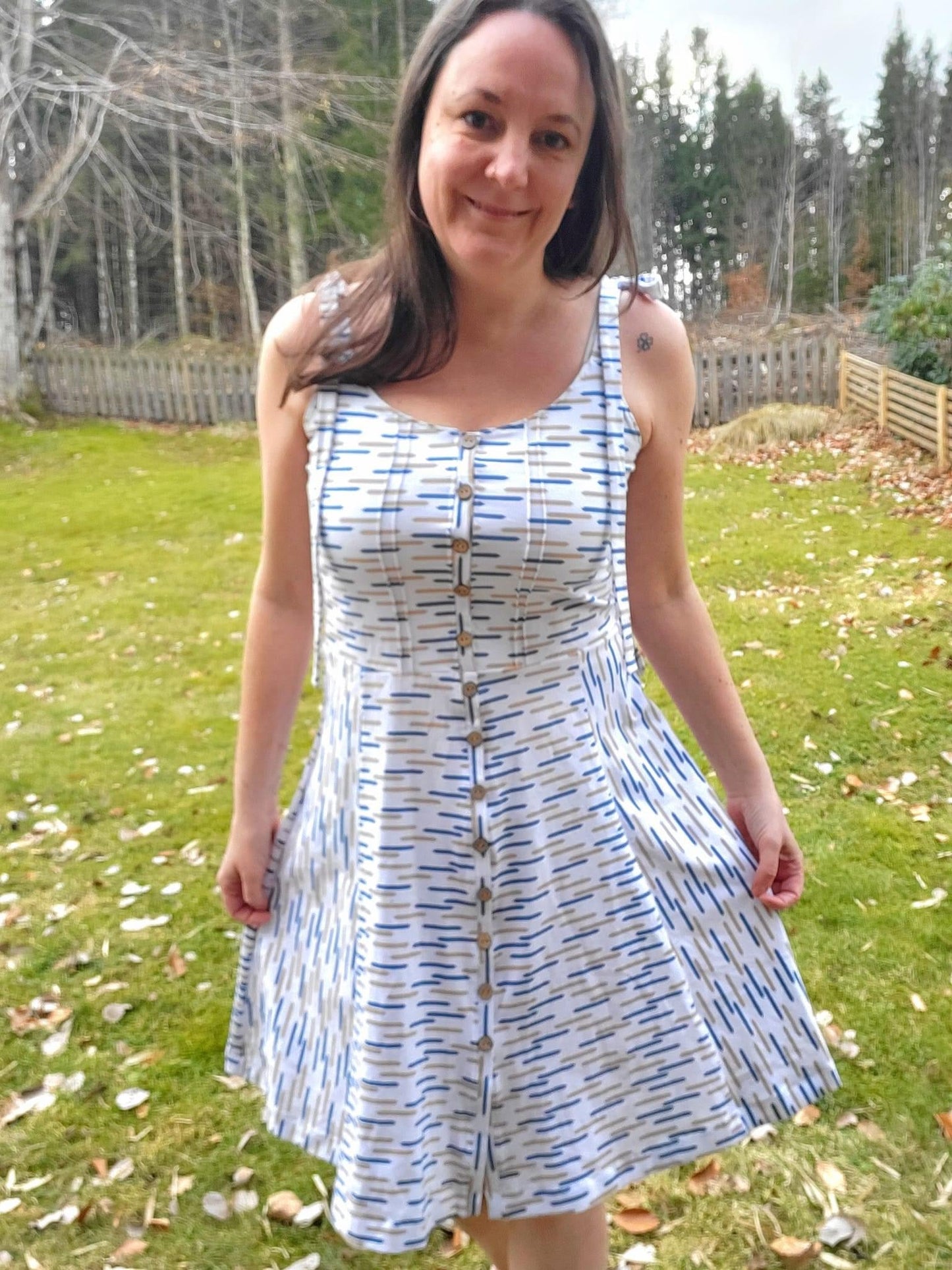 Ranch Dress Strl 34-56 Pappersmönster