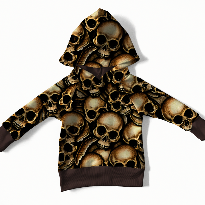 Golden Skulls GOTS-Trikå/Jersey