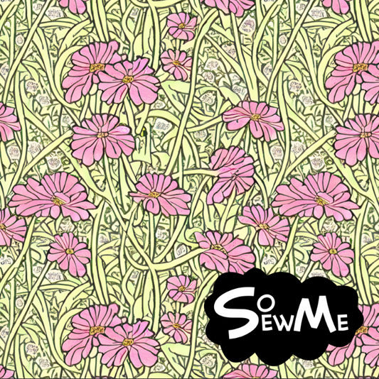 WM Tender Flower Field GOTS-Trikå/Jersey