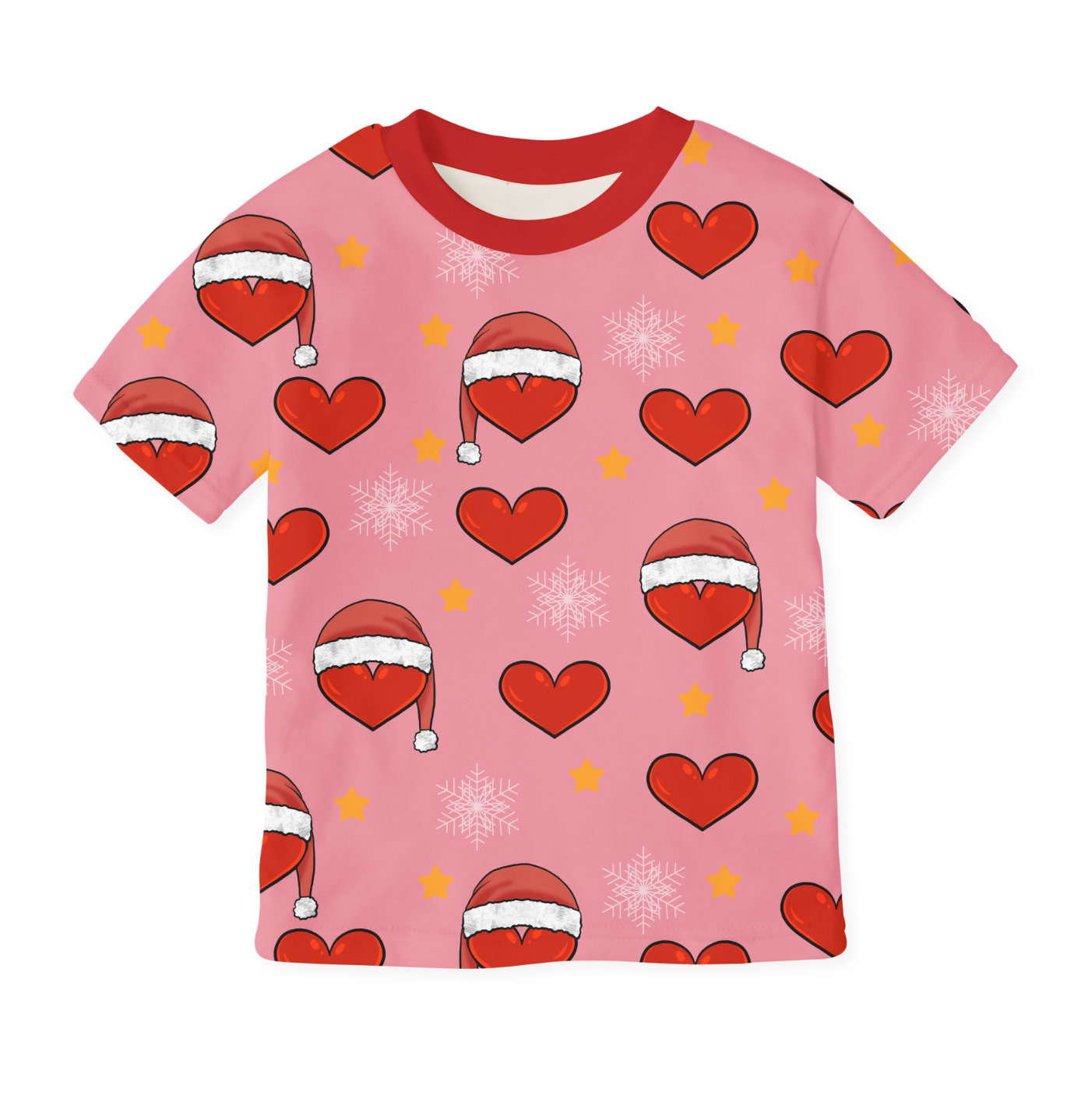 Heart Hats Pink TRYCKS PÅ BESTÄLLNING