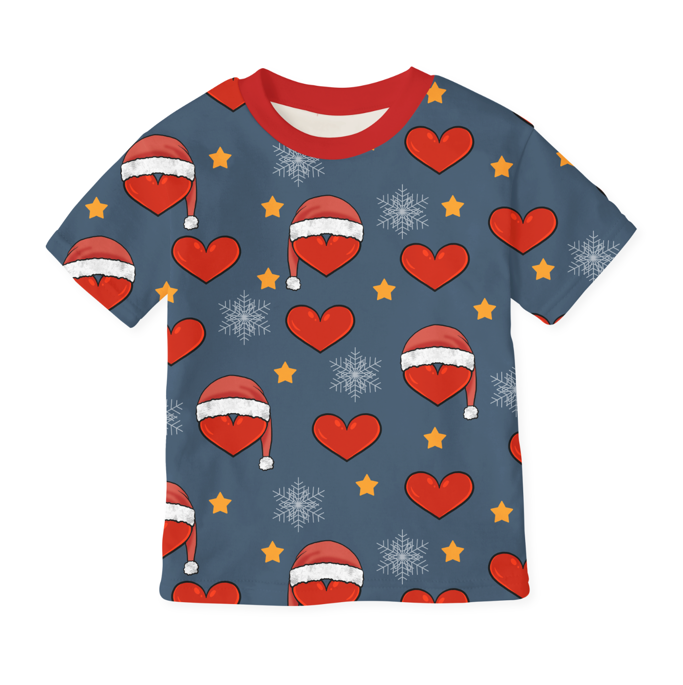 Heart Hats Navy TRYCKS PÅ BESTÄLLNING