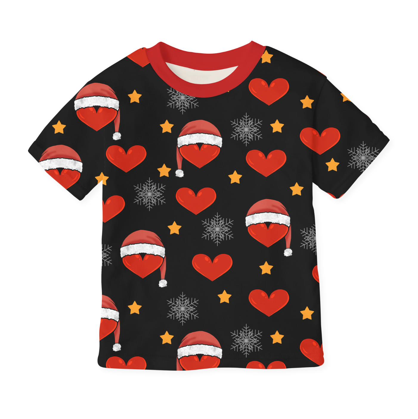 Heart Hats Black TRYCKS PÅ BESTÄLLNING