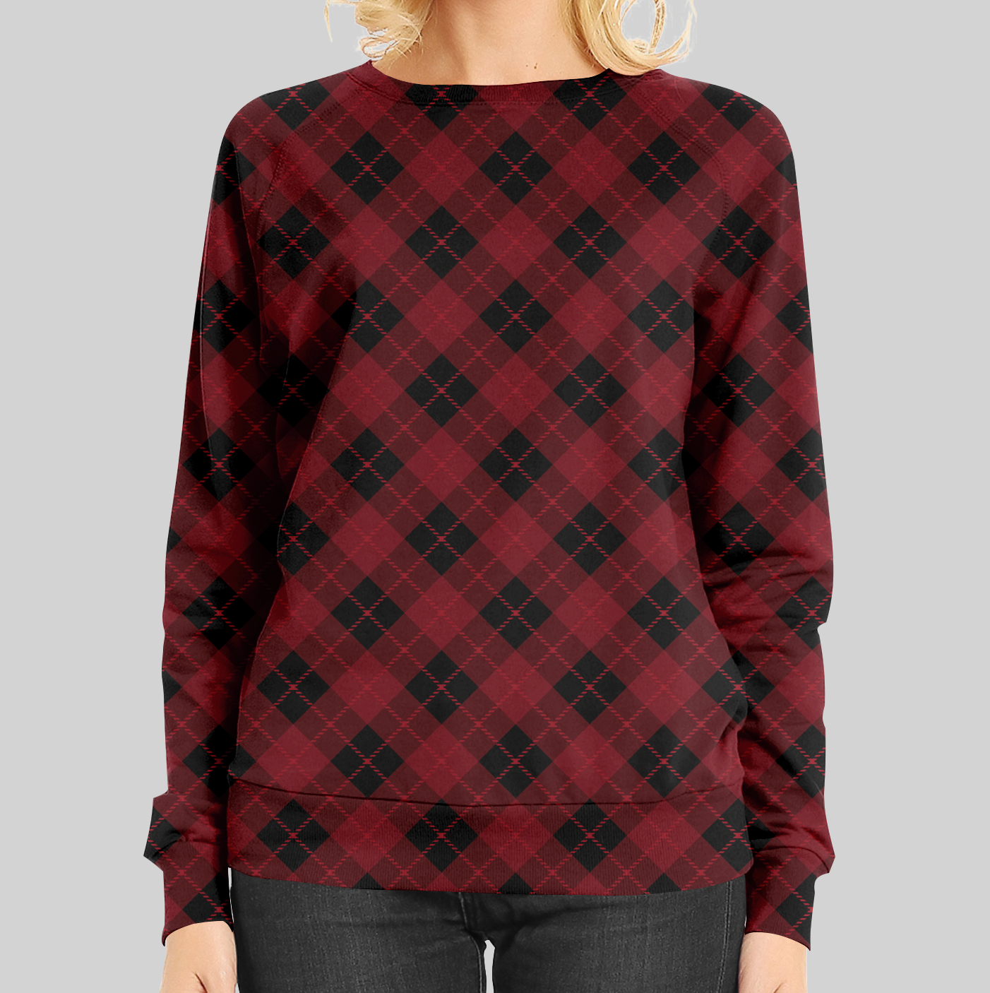Christmas Plaid No 1 TRYCKS PÅ BESTÄLLNING
