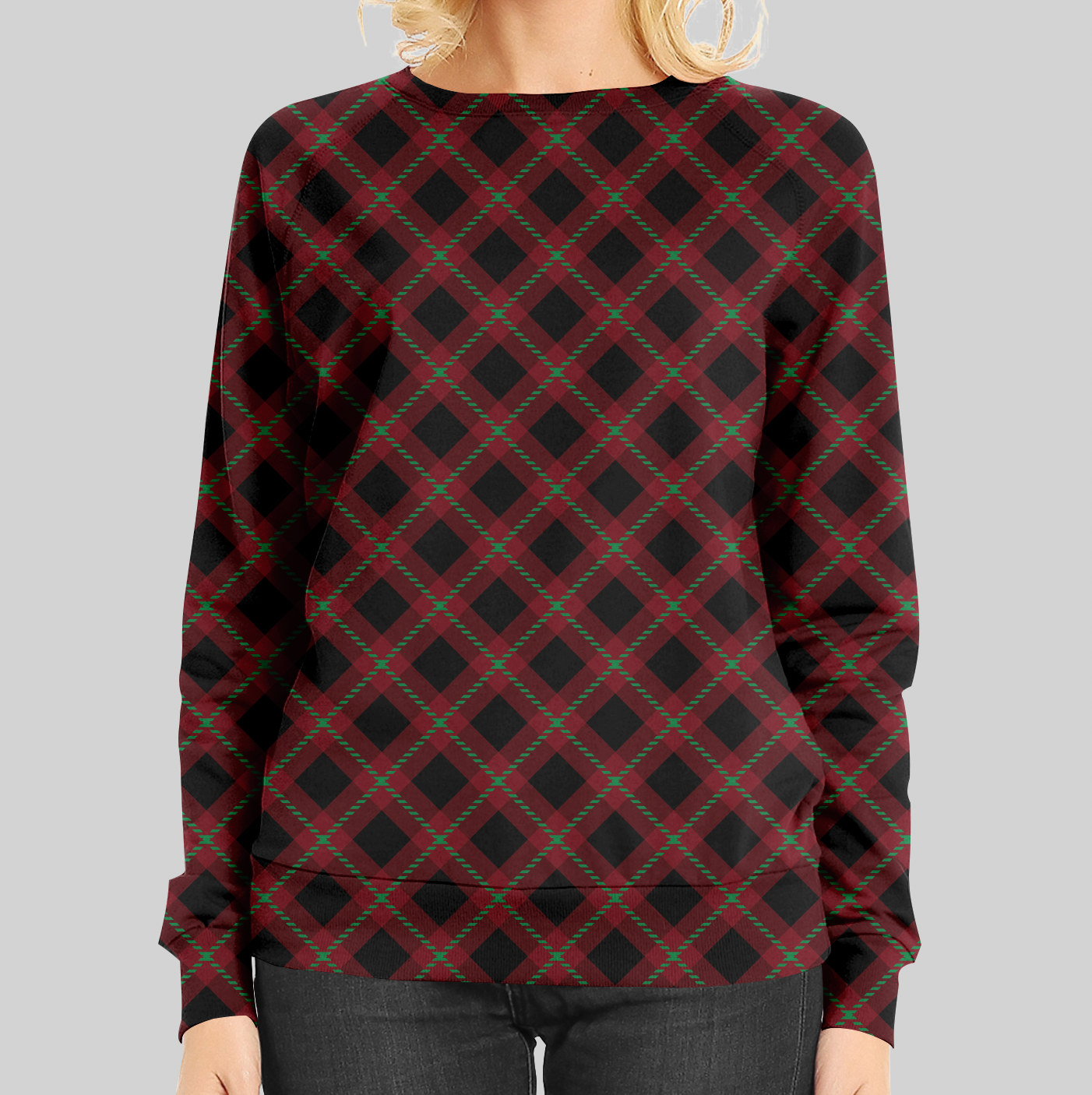 Christmas Plaid No 3 TRYCKS PÅ BESTÄLLNING