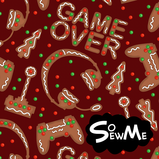 Advent Gamer Wine Red TRYCKS PÅ BESTÄLLNING