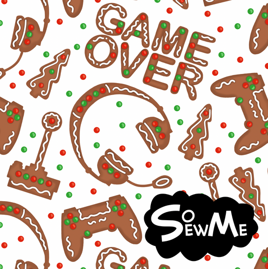 Advent Gamer White TRYCKS PÅ BESTÄLLNING